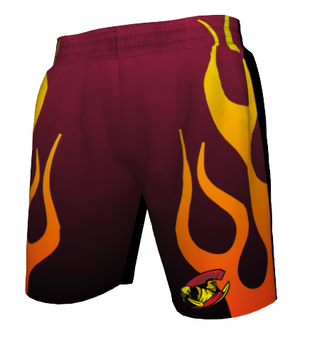 5″ Unisex Shorts – Fire | Ramco Apparel